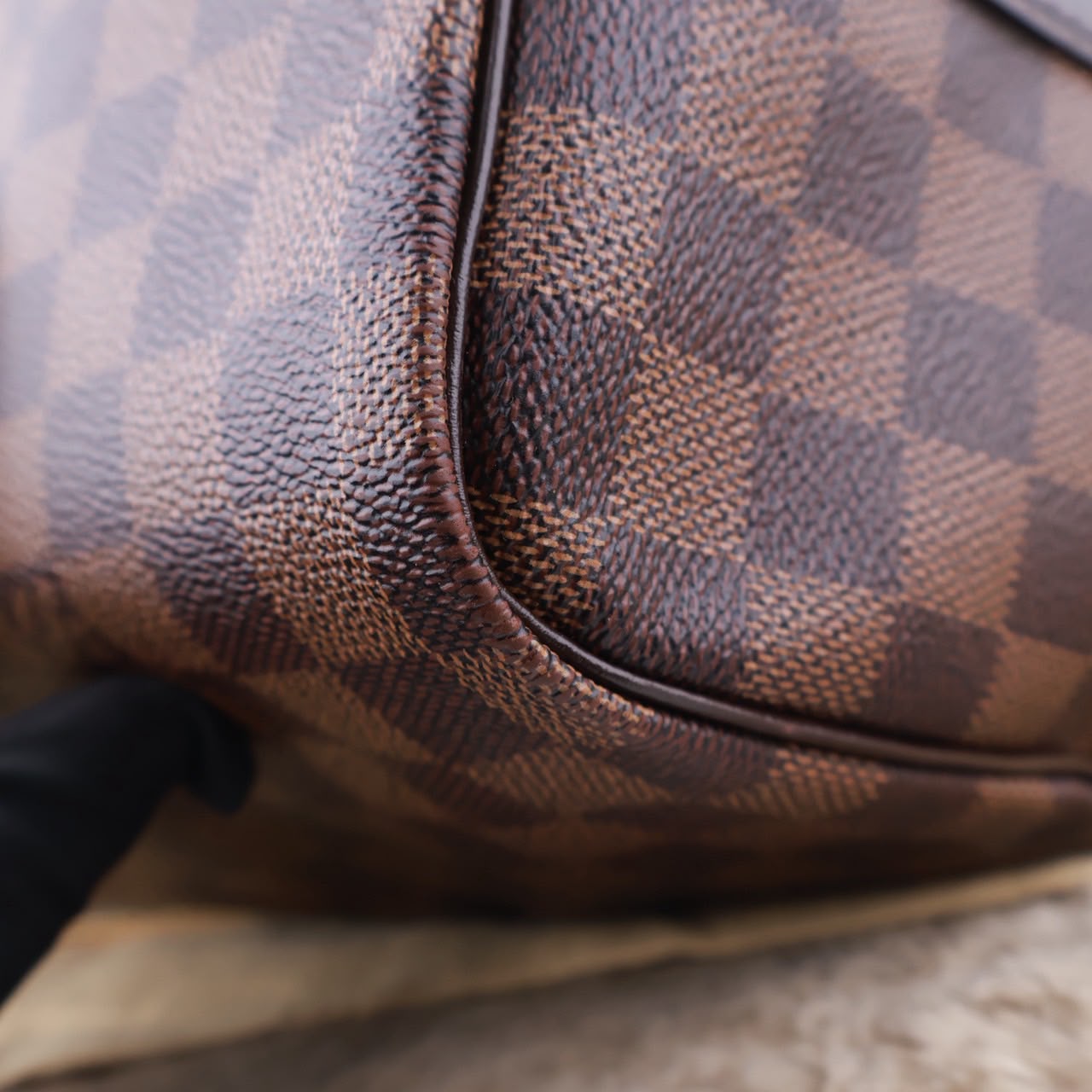 Bolso Louis Vuitton Speedy Bandouliere 30 Damier Ebene