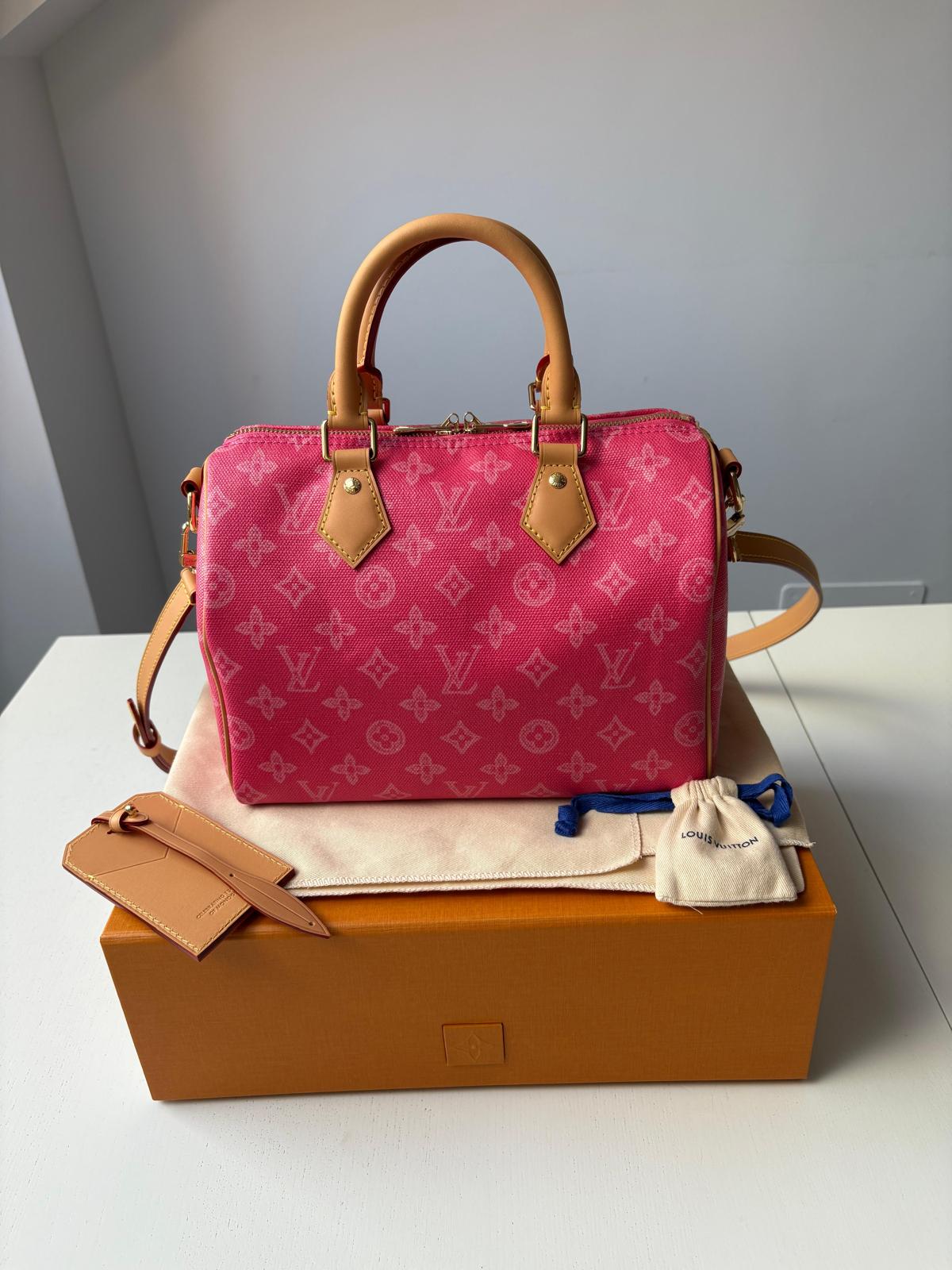 Pink Louis Vuitton Speedy Bandoulière 25 Bag