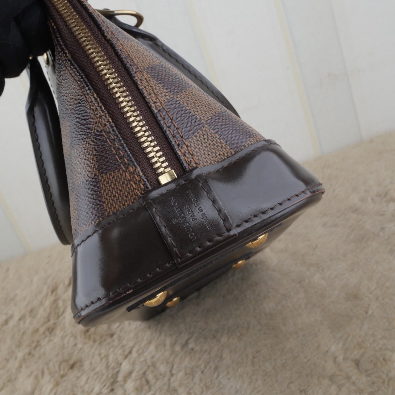 Bolso Louis Vuitton Alma BB Damier Ebene