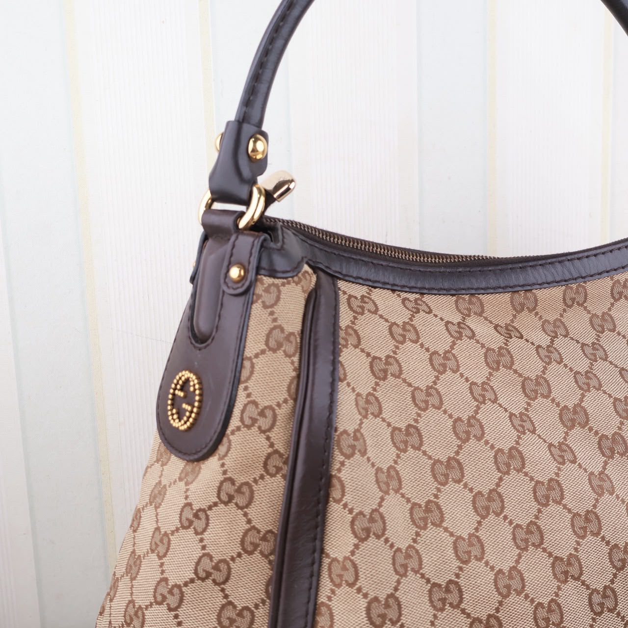 Bolso Gucci Scarlett Hobo GG Canvas