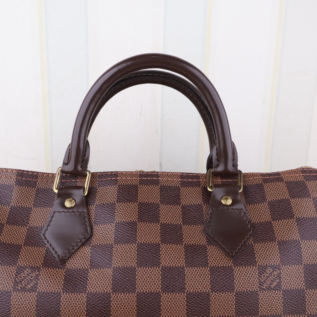 Bolso Louis Vuitton Speedy Bandouliere 30 Damier Ebene