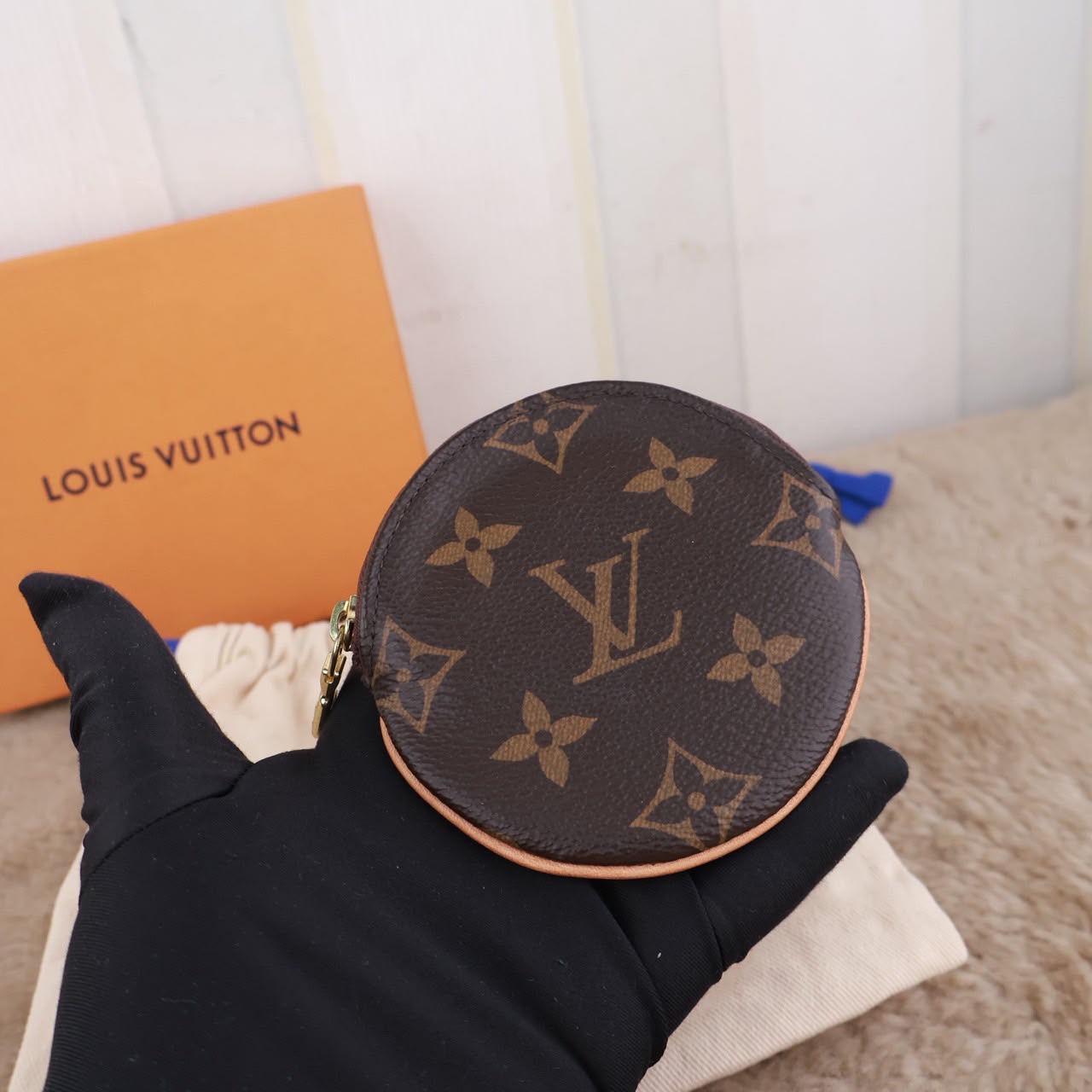 Monedero redondo Louis Vuitton