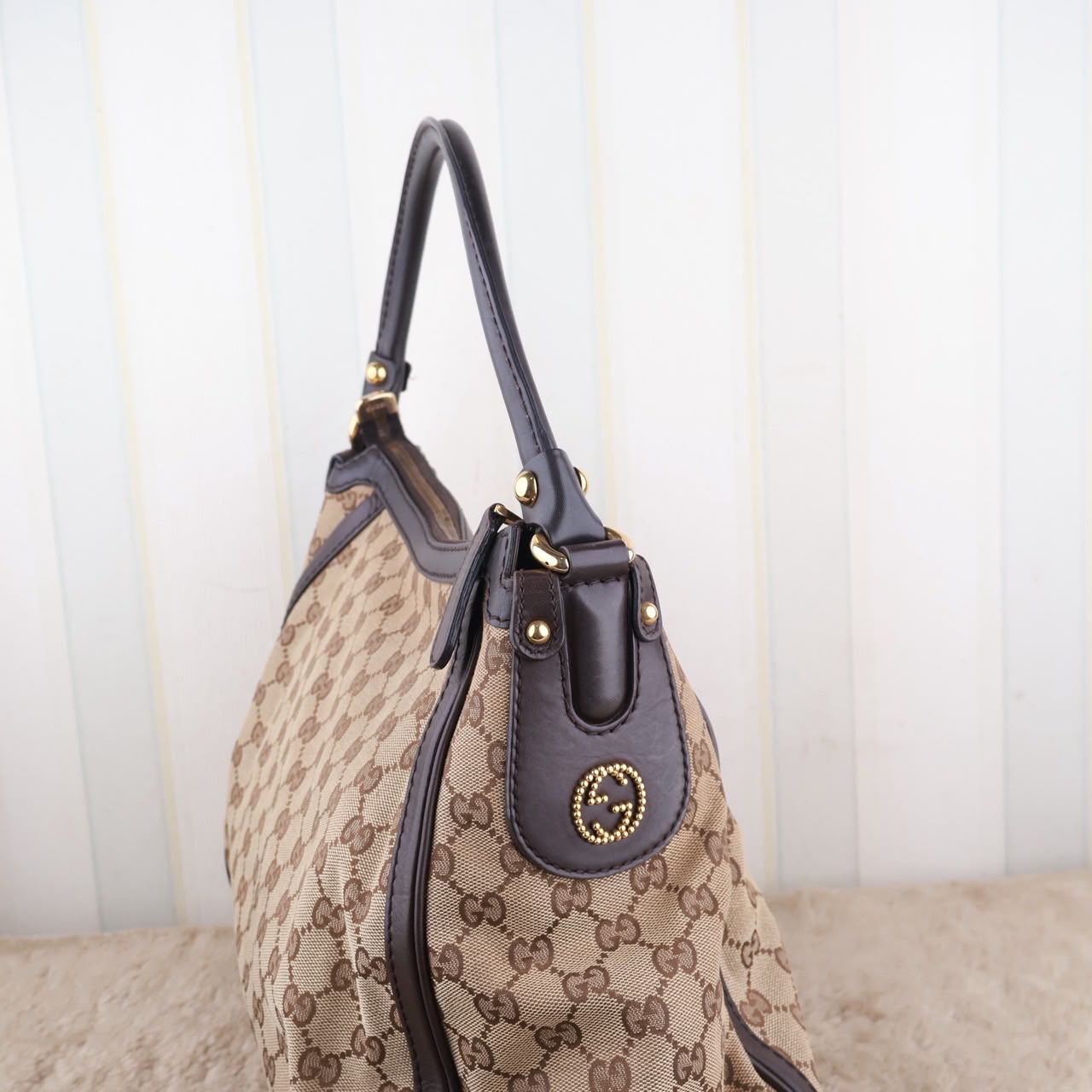 Bolso Gucci Scarlett Hobo GG Canvas