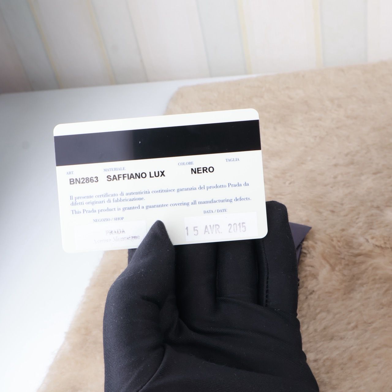 Bolso De Mano Prada Galleria