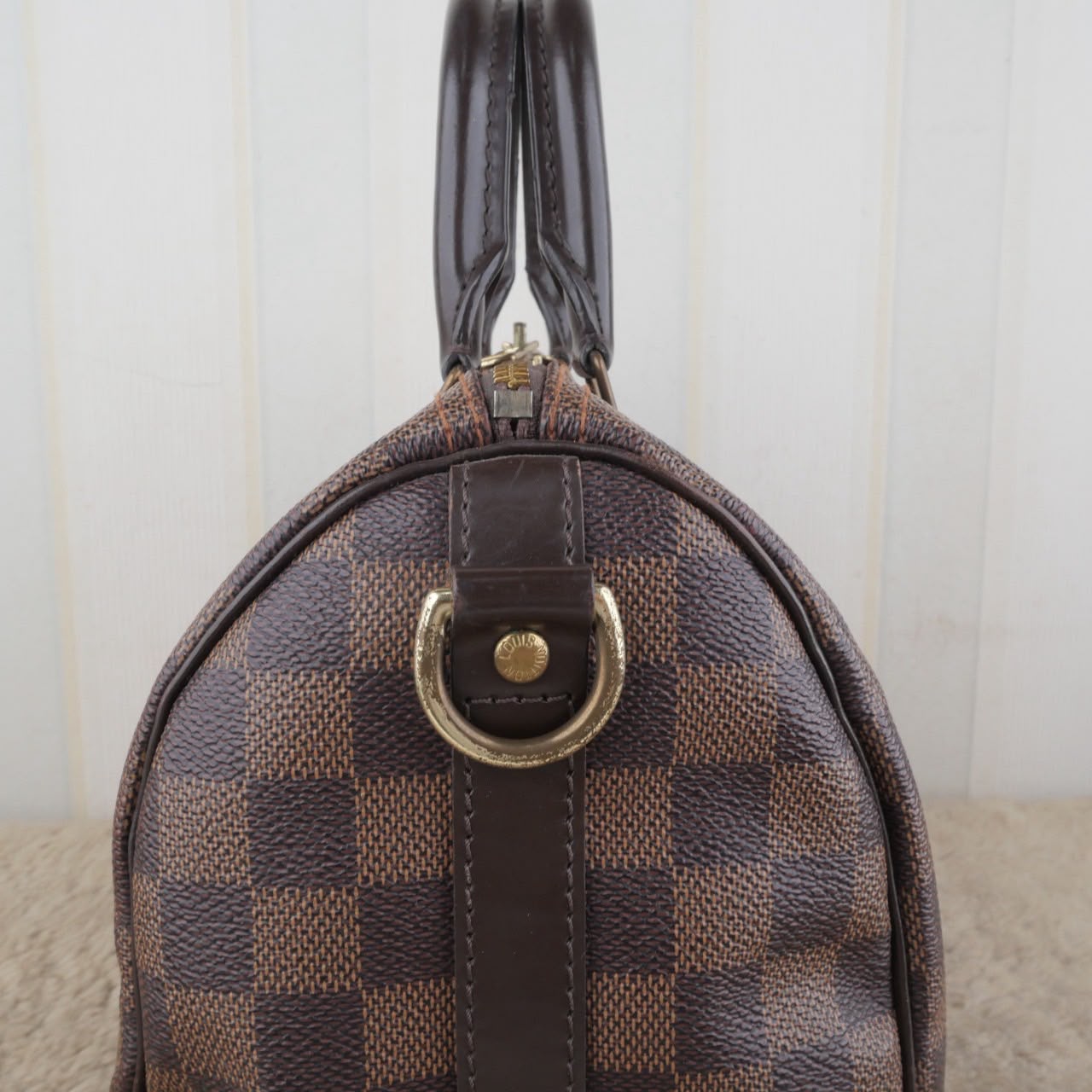 Bolso Louis Vuitton Speedy Bandouliere 25 Damier Ebene