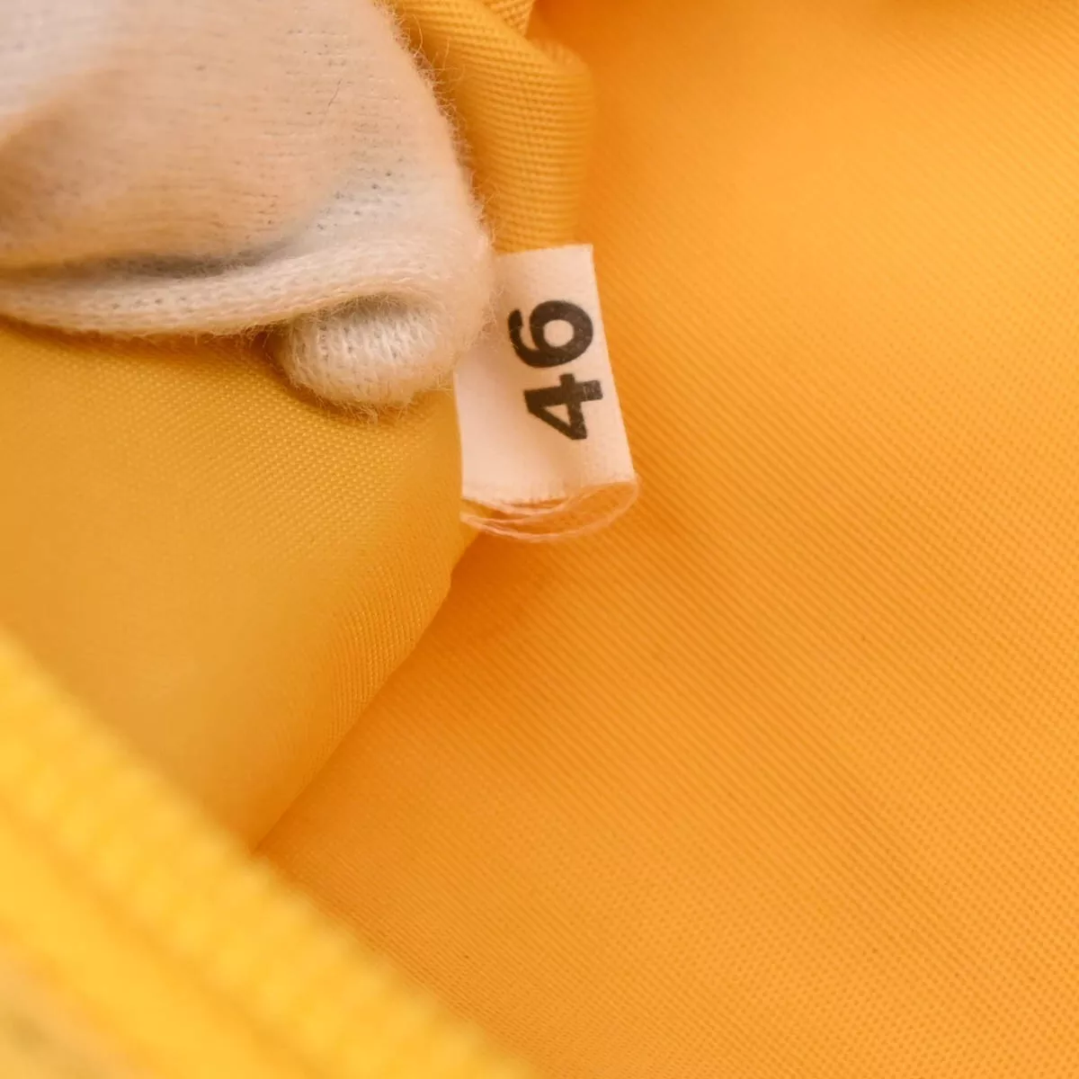 Yellow Nylon Handbag