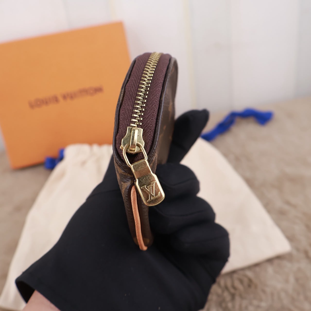 Monedero redondo Louis Vuitton