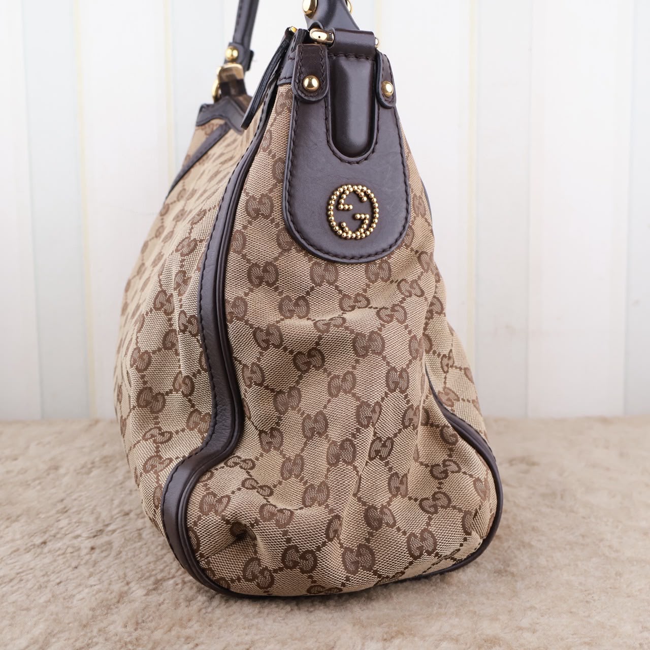 Bolso Gucci Scarlett Hobo GG Canvas