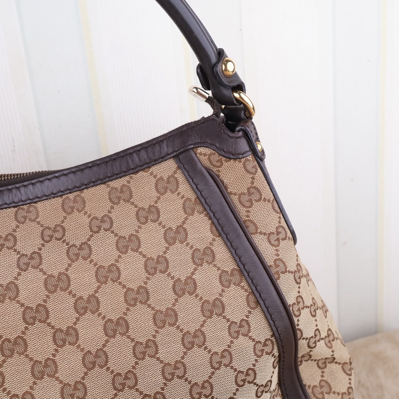 Bolso Gucci Scarlett Hobo GG Canvas