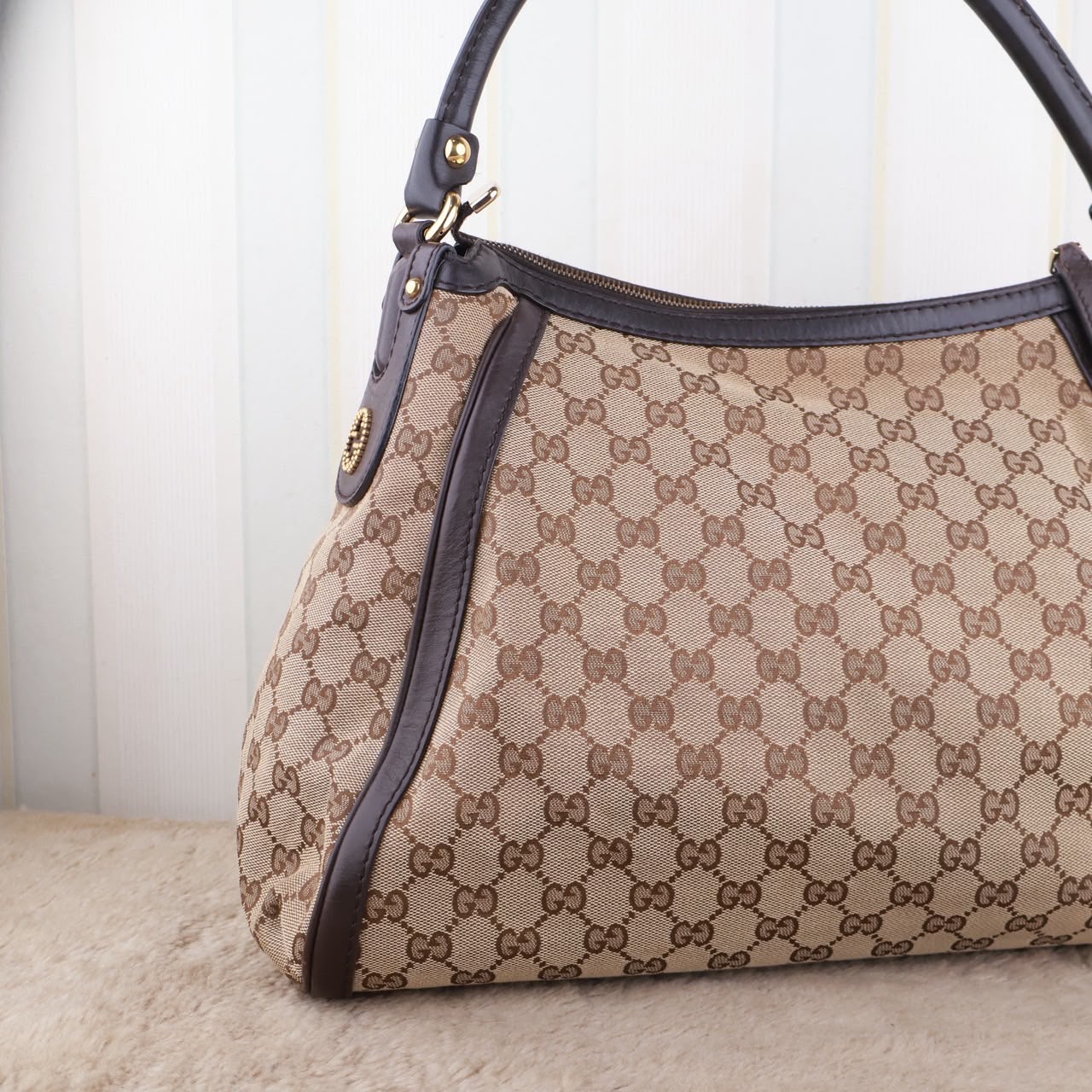 Bolso Gucci Scarlett Hobo GG Canvas
