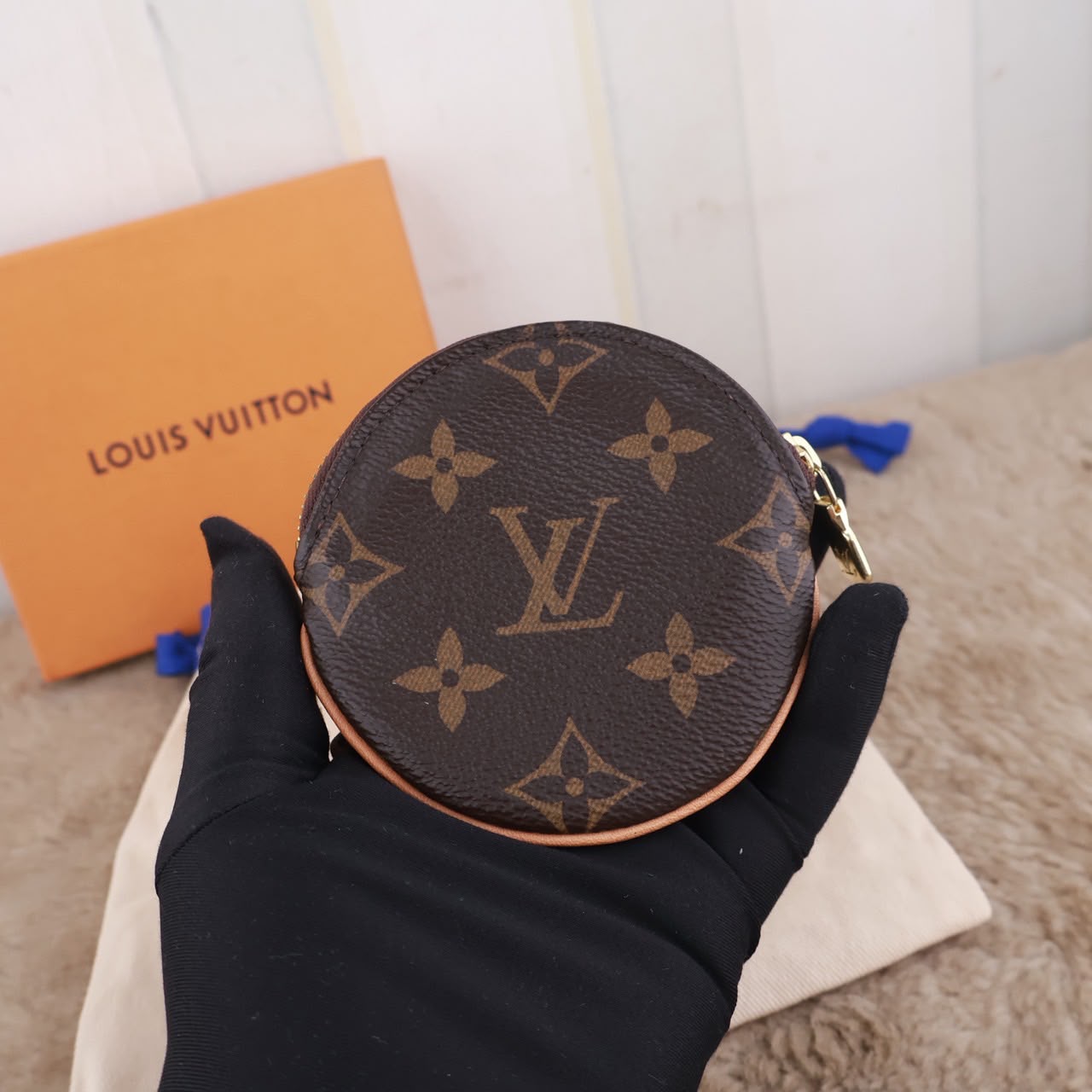 Monedero redondo Louis Vuitton