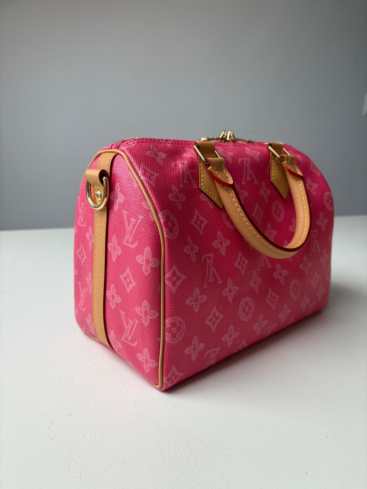 Pink Louis Vuitton Speedy Bandoulière 25 Bag