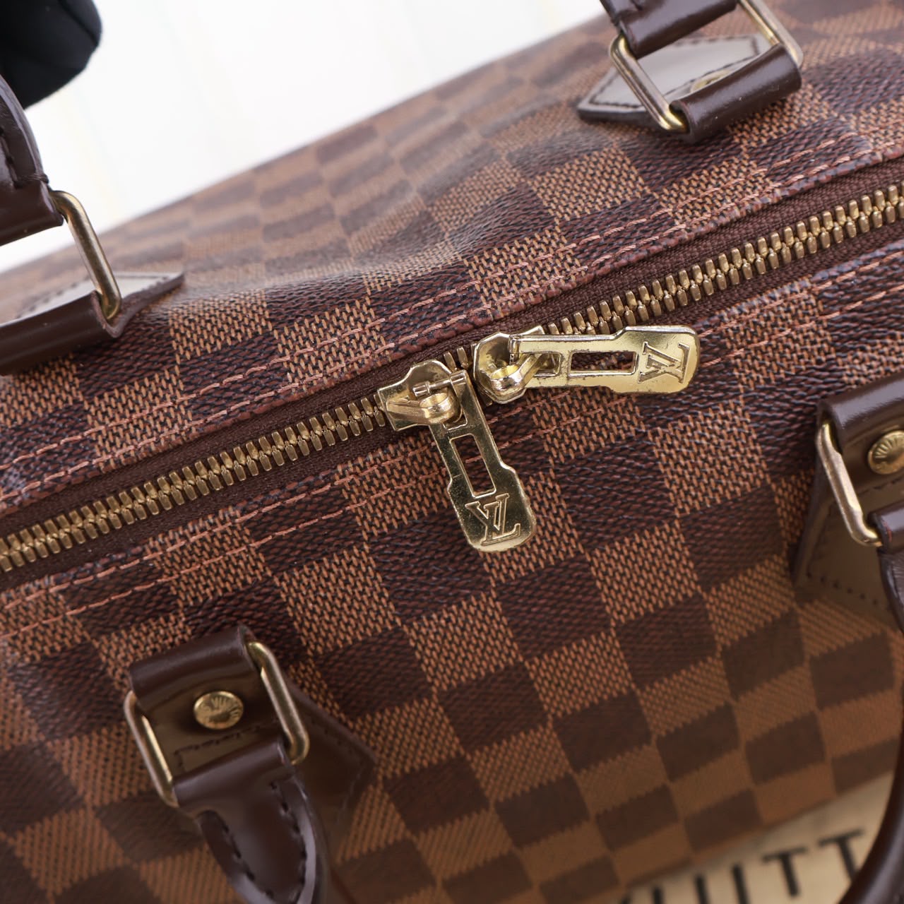 Bolso Louis Vuitton Speedy Bandouliere 30 Damier Ebene