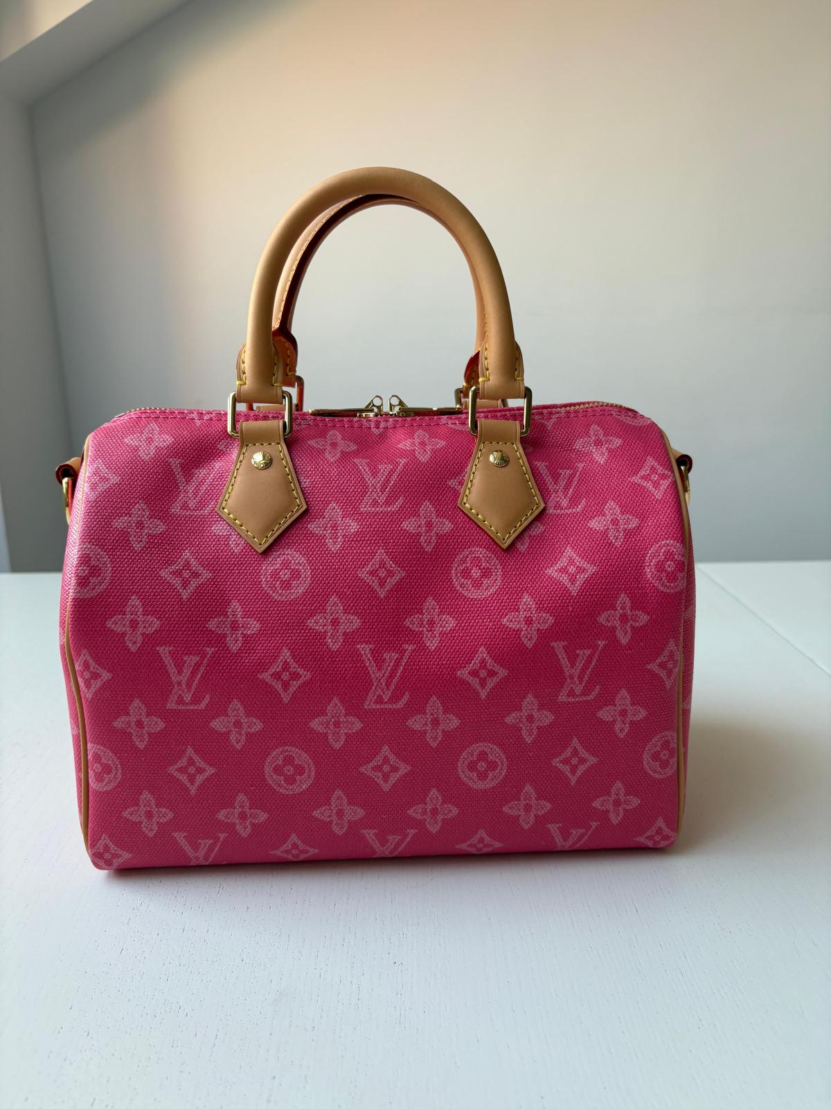 Pink Louis Vuitton Speedy Bandoulière 25 Bag