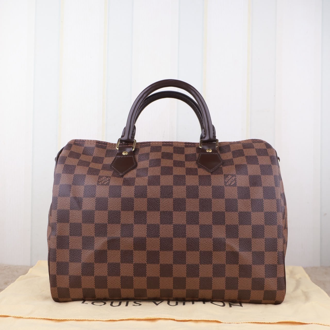 Bolso Louis Vuitton Speedy Bandouliere 30 Damier Ebene