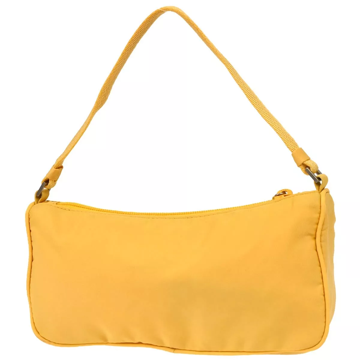 Yellow Nylon Handbag