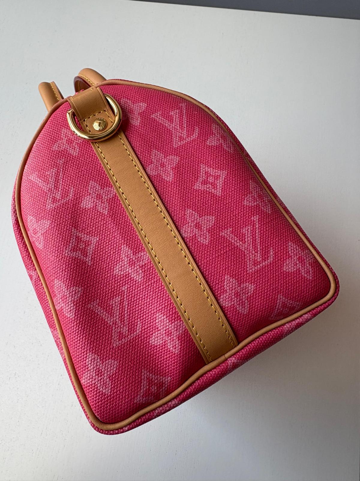 Pink Louis Vuitton Speedy Bandoulière 25 Bag