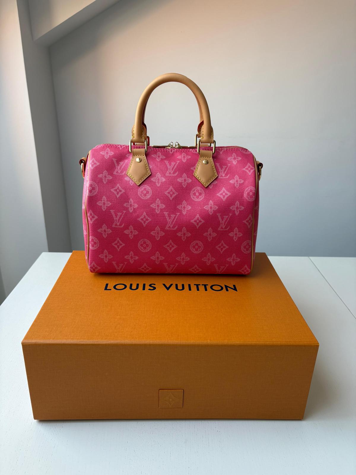 Pink Louis Vuitton Speedy Bandoulière 25 Bag