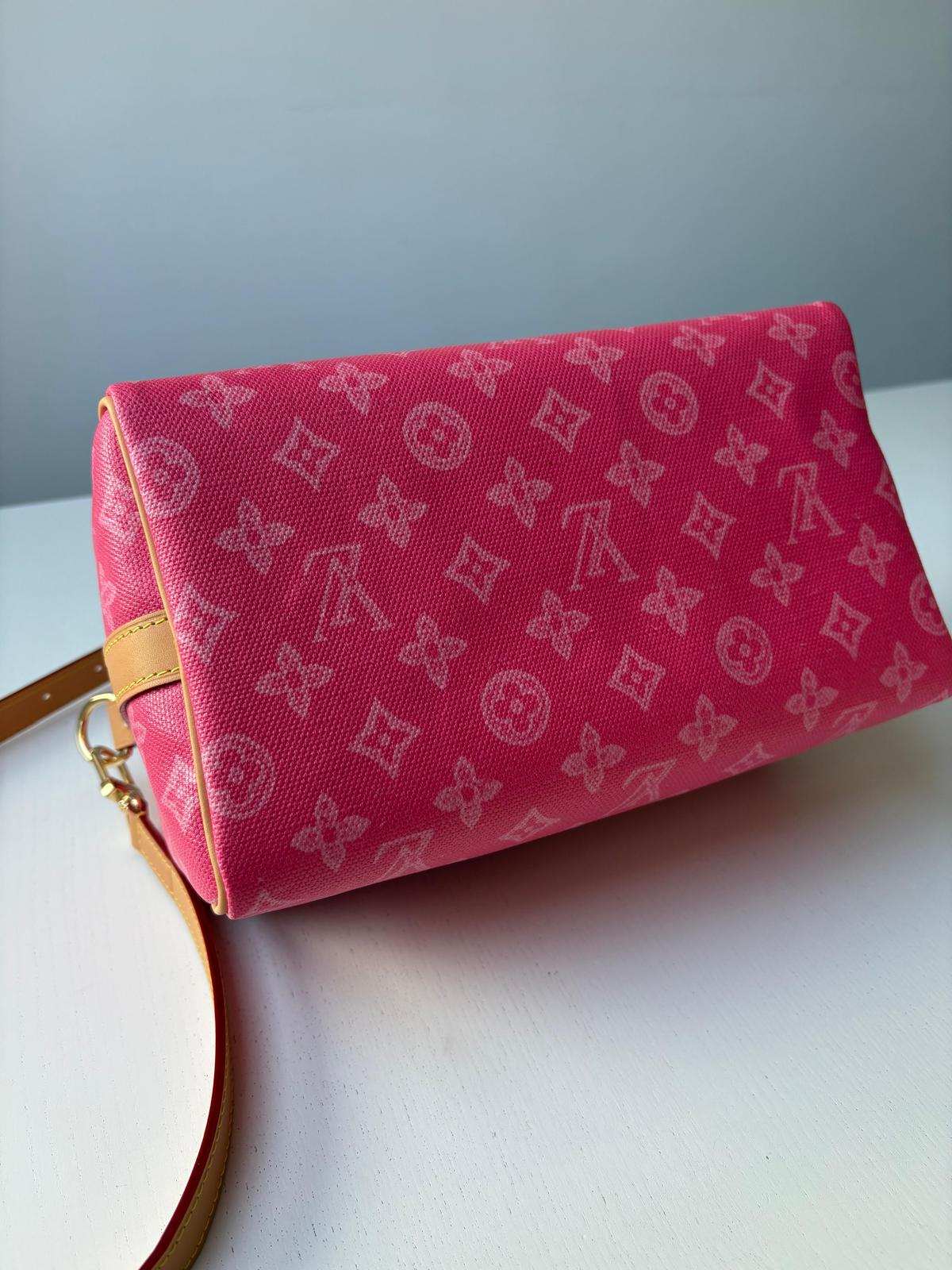 Pink Louis Vuitton Speedy Bandoulière 25 Bag