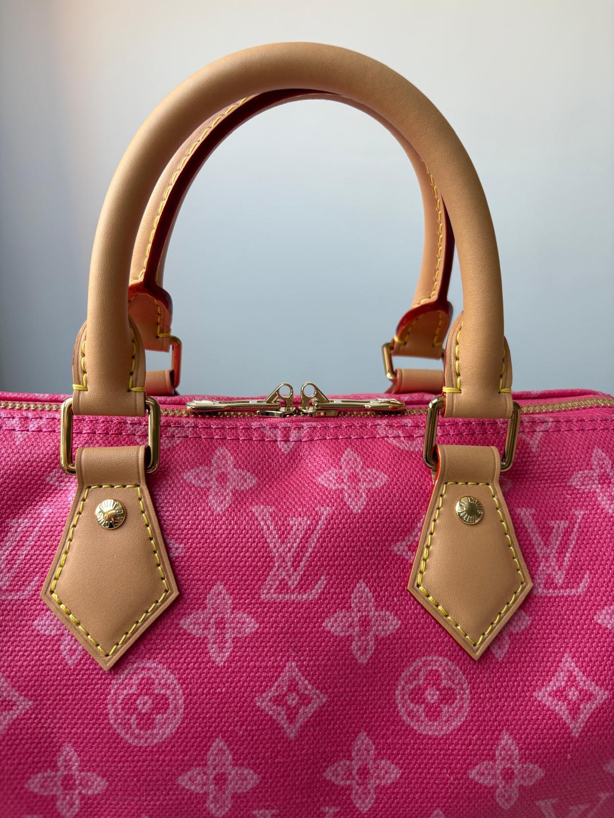 Pink Louis Vuitton Speedy Bandoulière 25 Bag