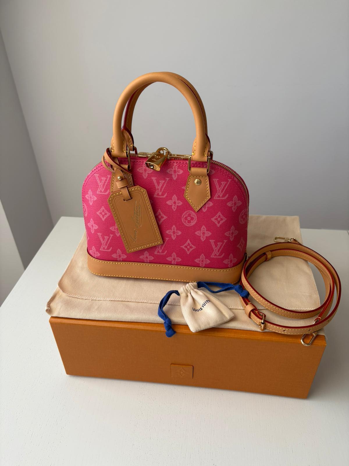 Bolso Louis Vuitton Alma BB Rosa