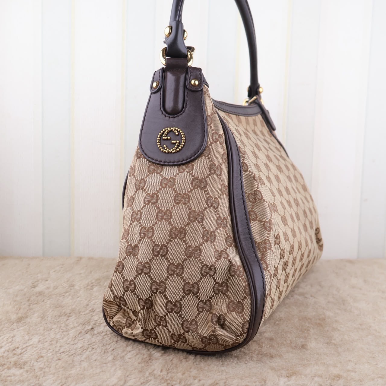 Bolso Gucci Scarlett Hobo GG Canvas