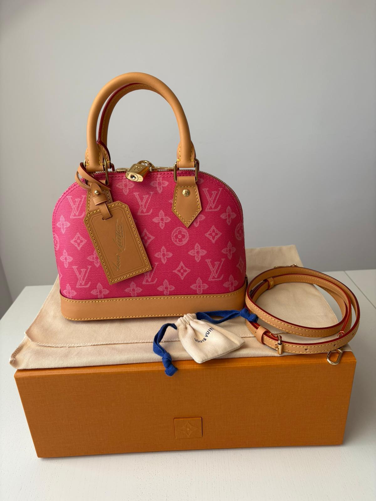 Bolso Louis Vuitton Alma BB Rosa