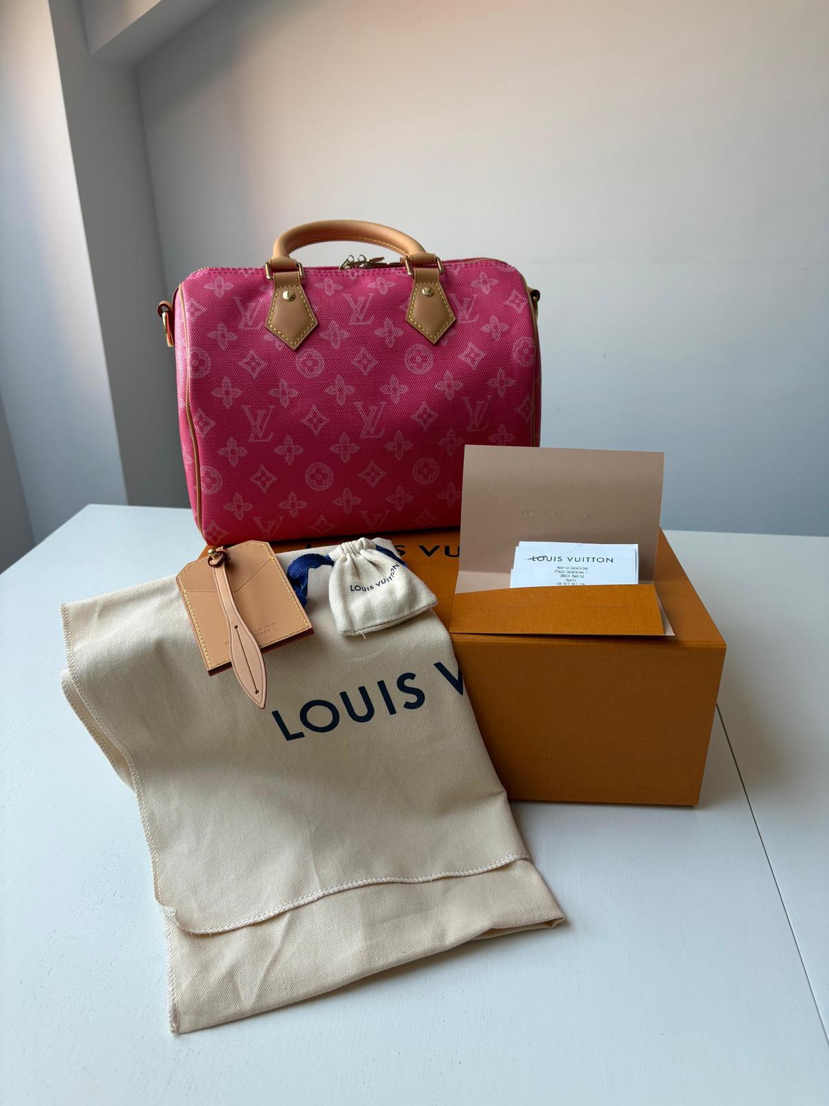 Pink Louis Vuitton Speedy Bandoulière 25 Bag