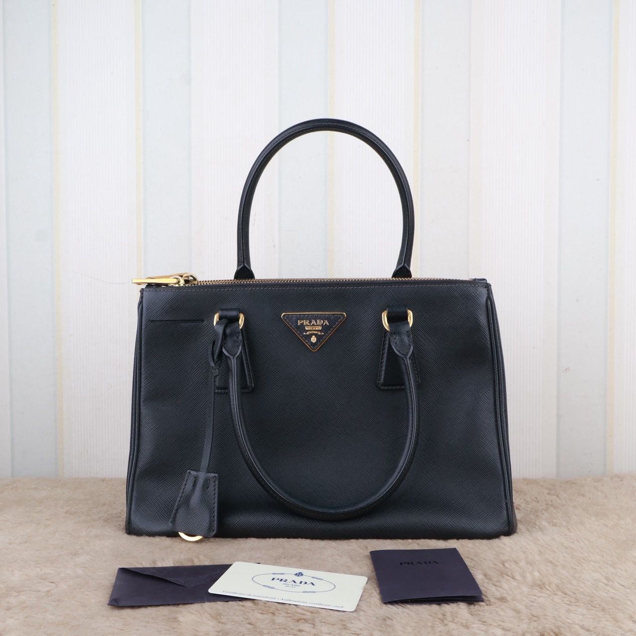 Bolso De Mano Prada Galleria