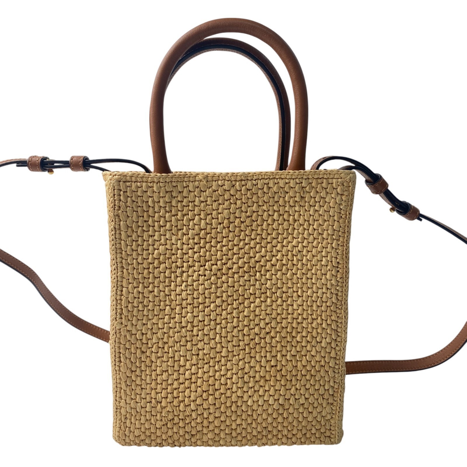 Bolso Loewe Standard A5 Tote Mini Raffia