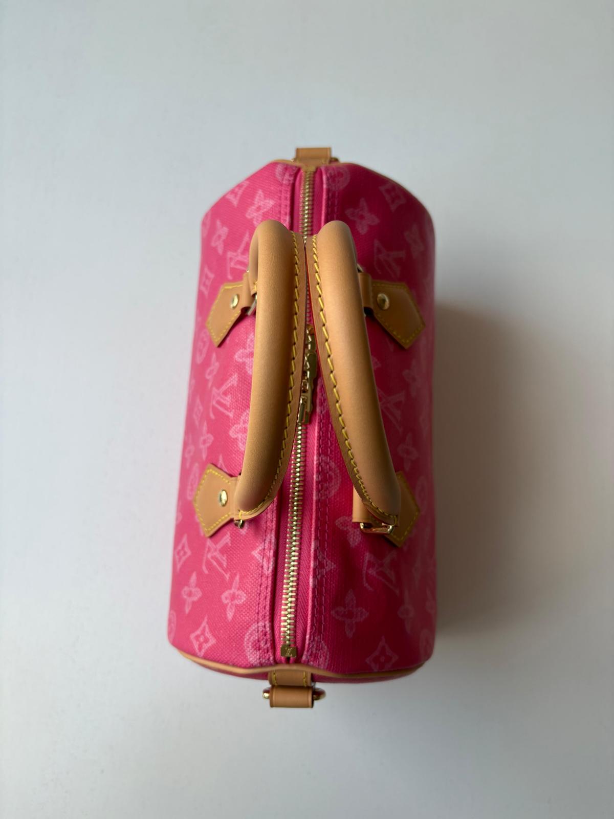 Pink Louis Vuitton Speedy Bandoulière 25 Bag