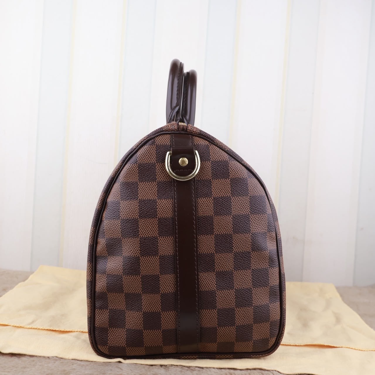 Bolso Louis Vuitton Speedy Bandouliere 30 Damier Ebene