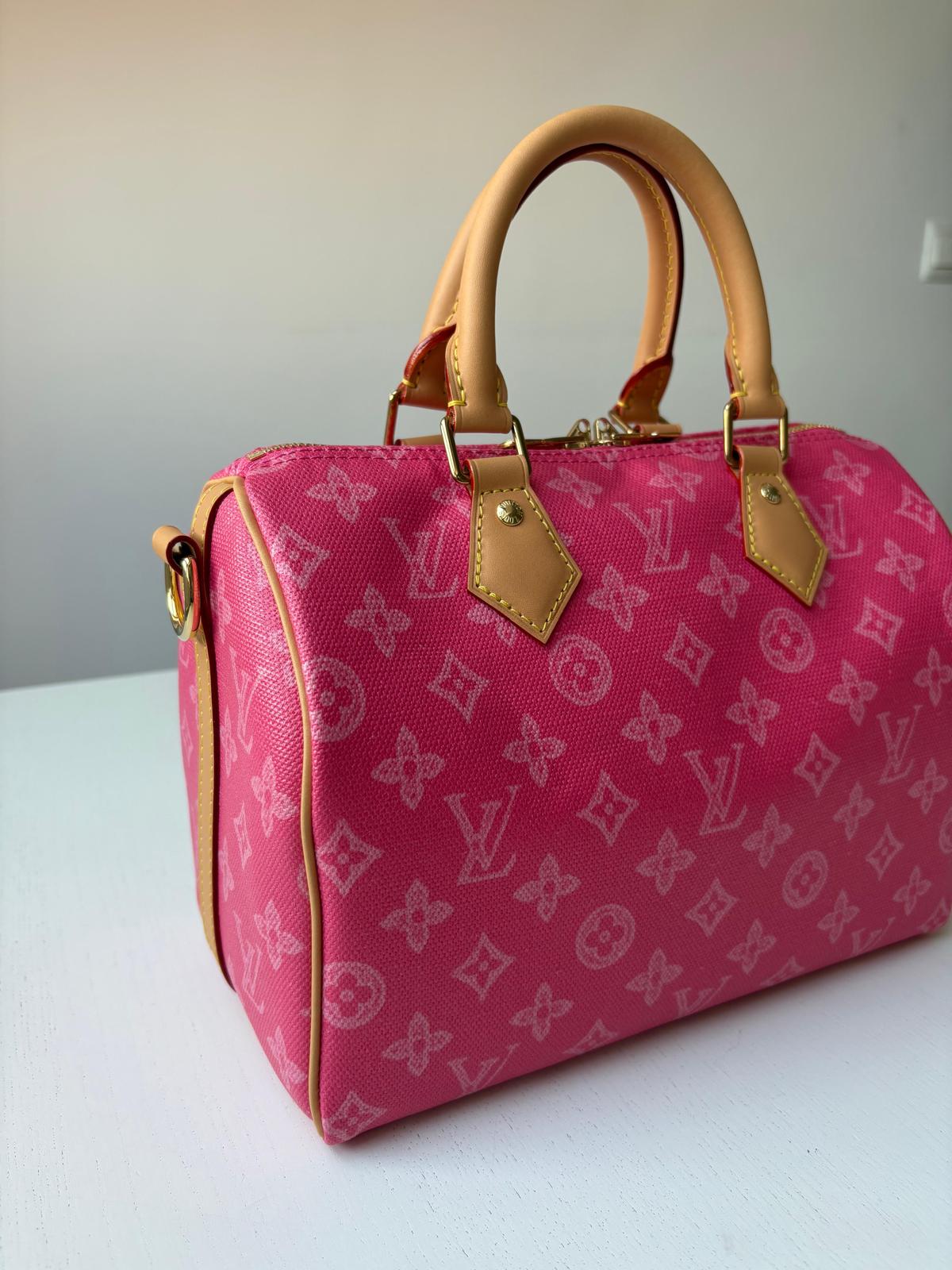 Pink Louis Vuitton Speedy Bandoulière 25 Bag