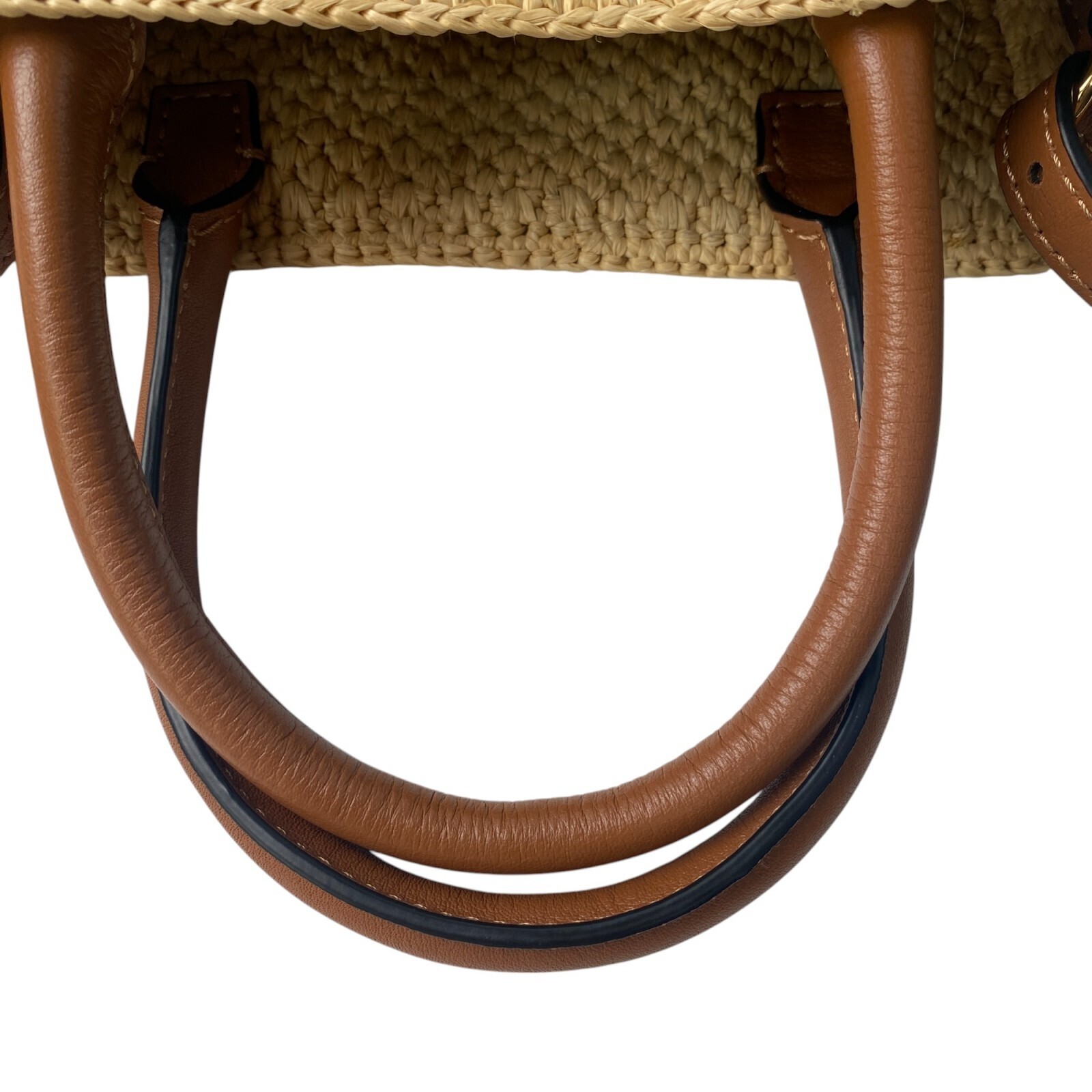 Bolso Loewe Standard A5 Tote Mini Raffia