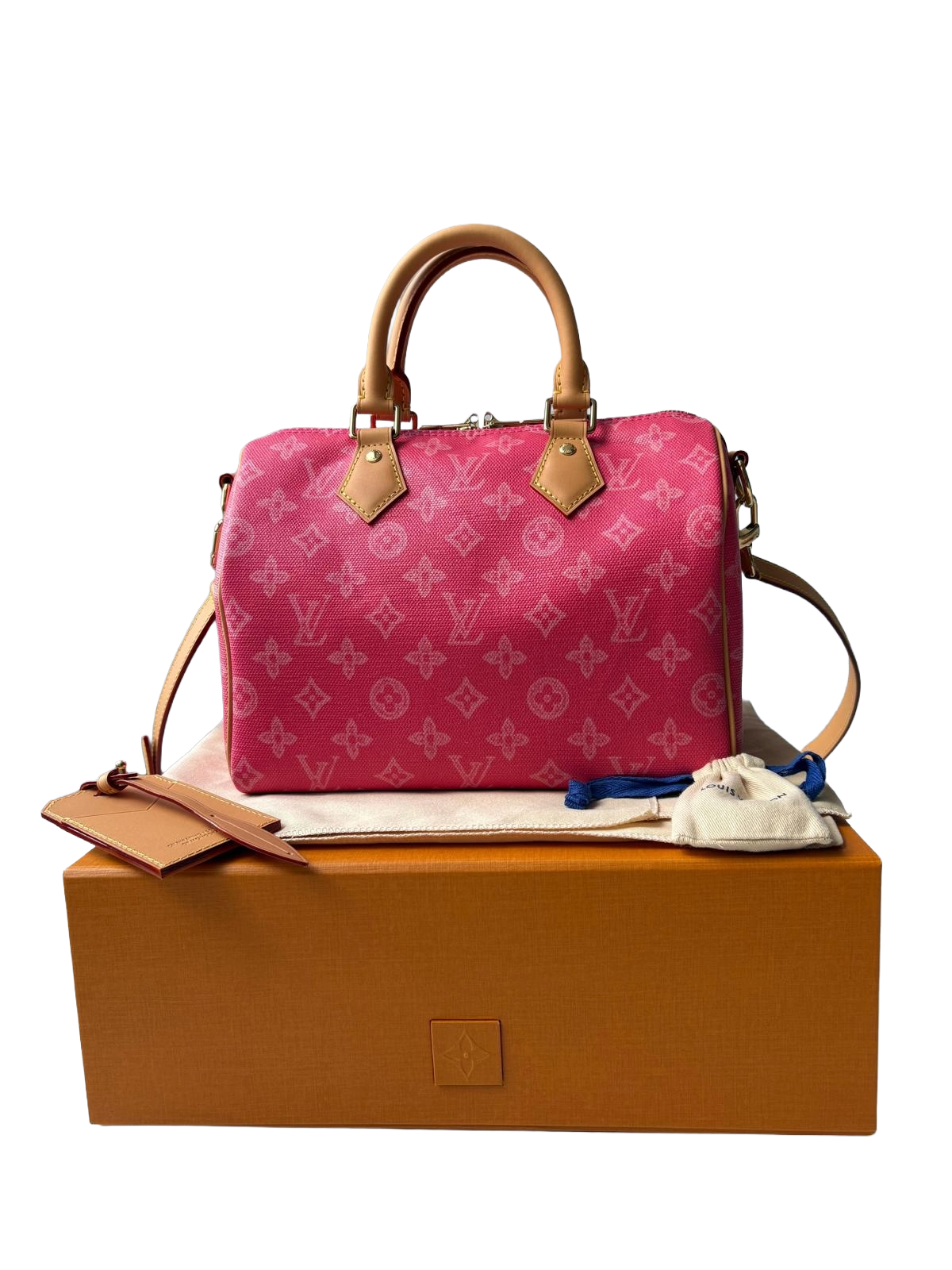 Pink Louis Vuitton Speedy Bandoulière 25 Bag