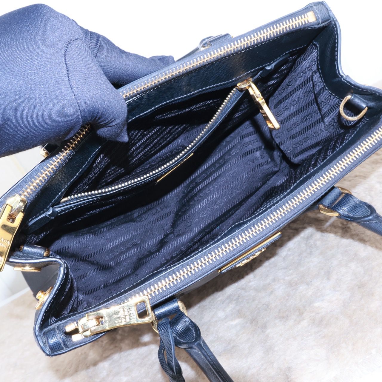 Bolso De Mano Prada Galleria