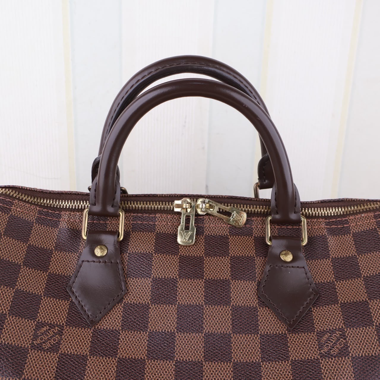 Bolso Louis Vuitton Speedy Bandouliere 30 Damier Ebene