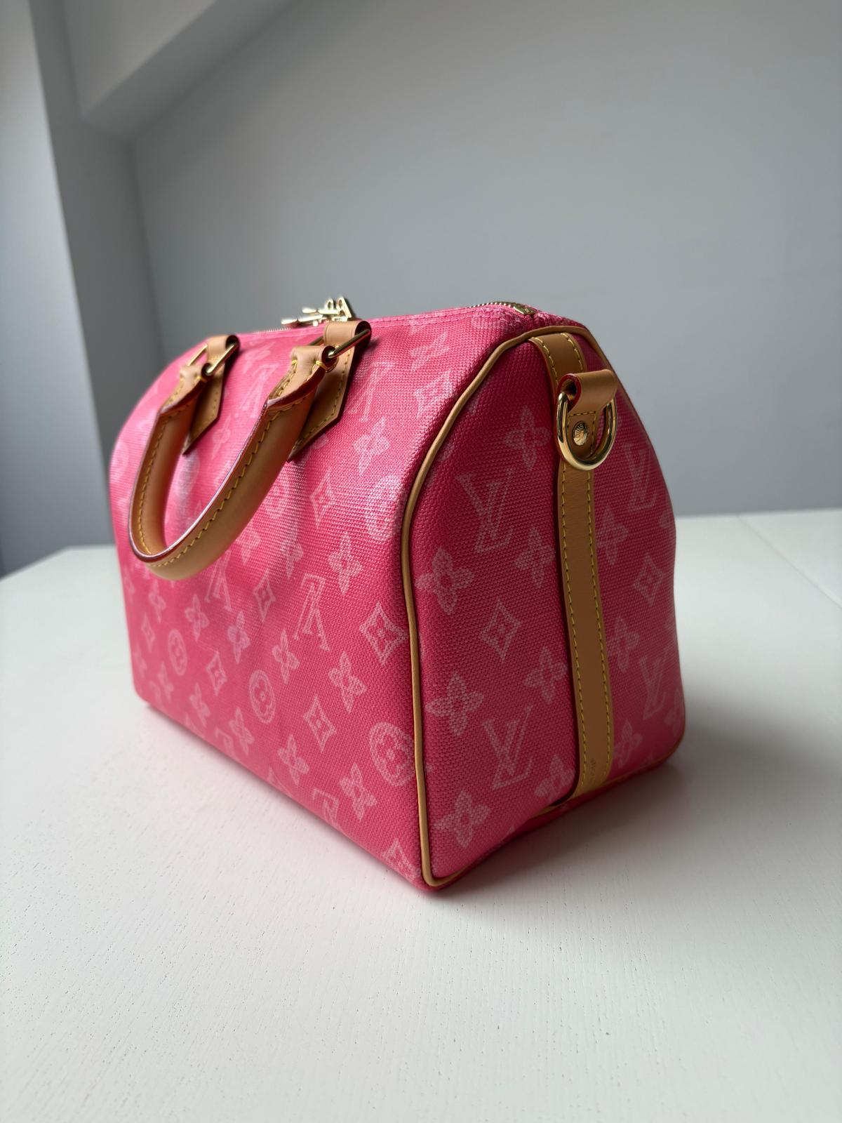 Pink Louis Vuitton Speedy Bandoulière 25 Bag
