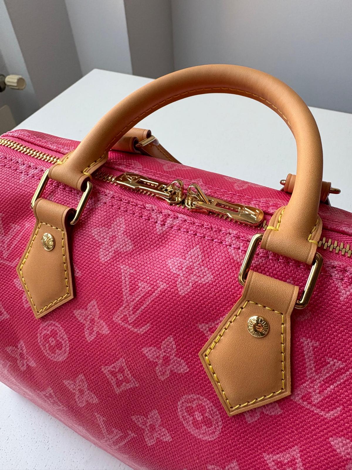 Pink Louis Vuitton Speedy Bandoulière 25 Bag