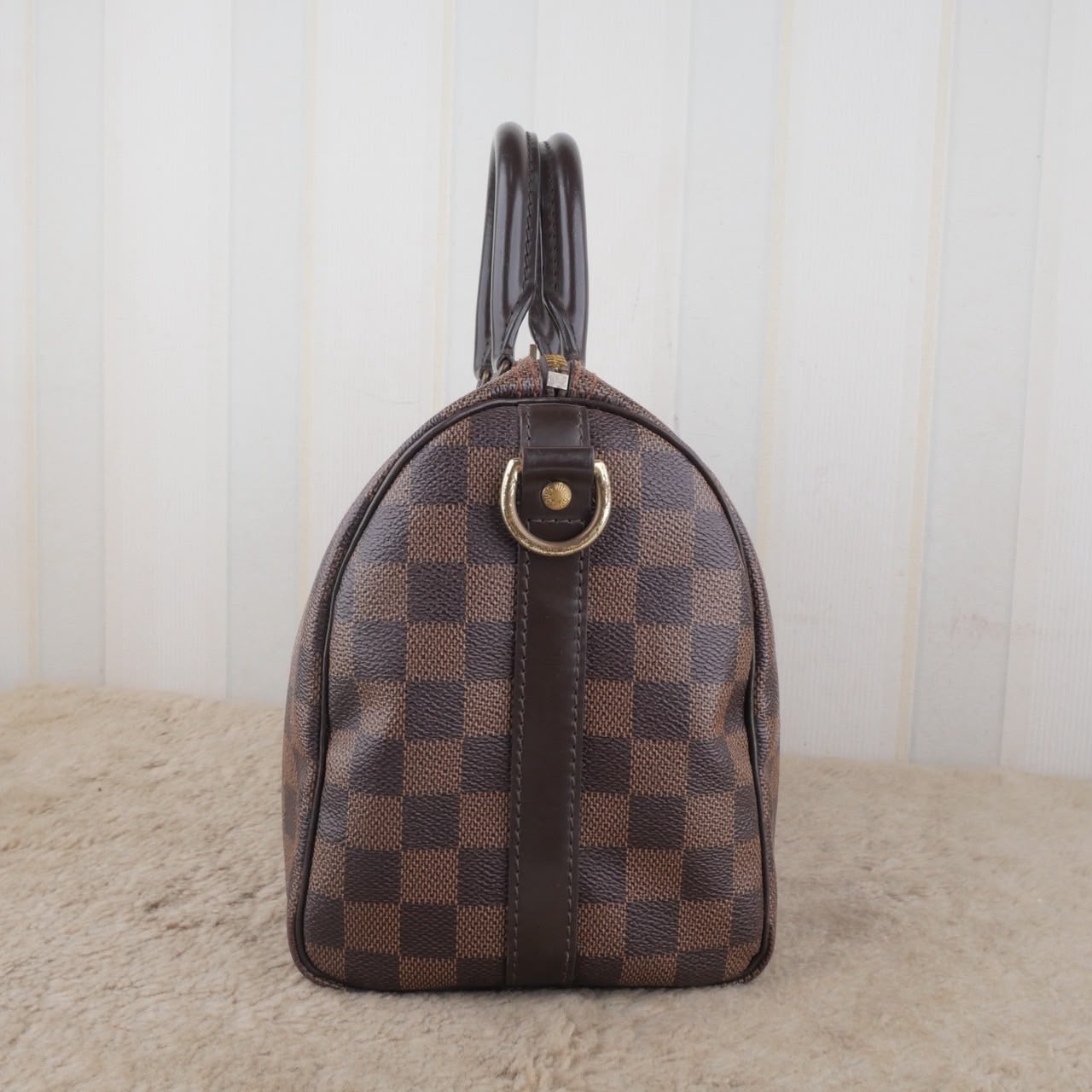 Bolso Louis Vuitton Speedy Bandouliere 25 Damier Ebene