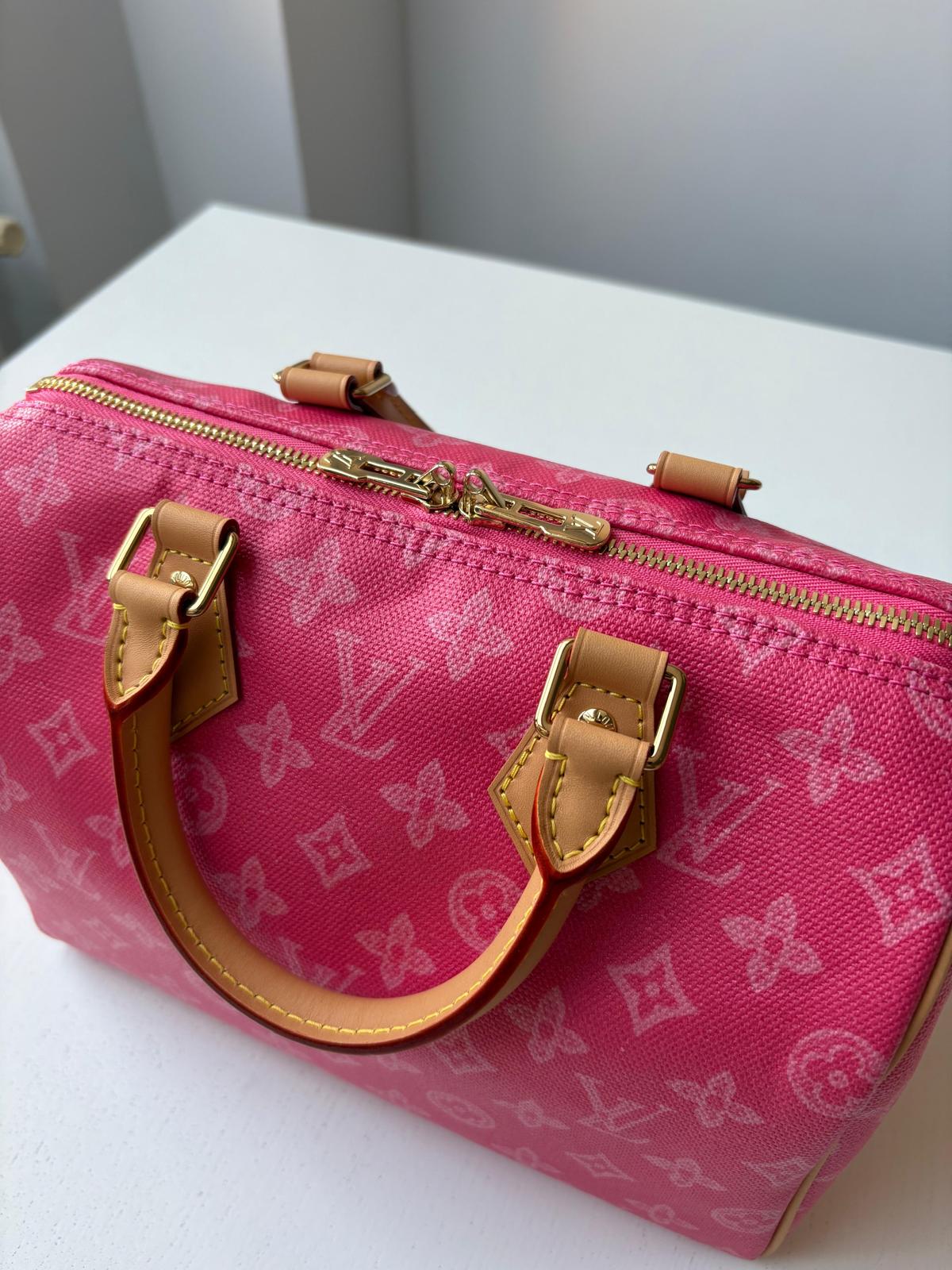 Pink Louis Vuitton Speedy Bandoulière 25 Bag