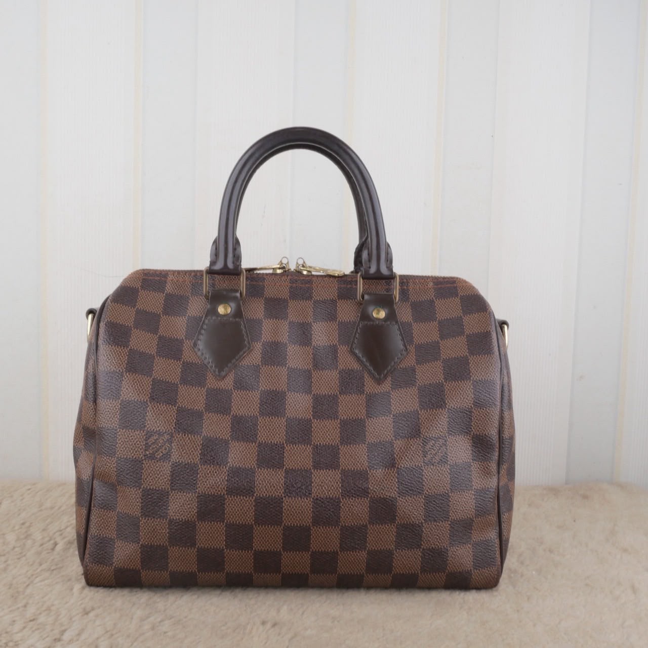 Bolso Louis Vuitton Speedy Bandouliere 25 Damier Ebene