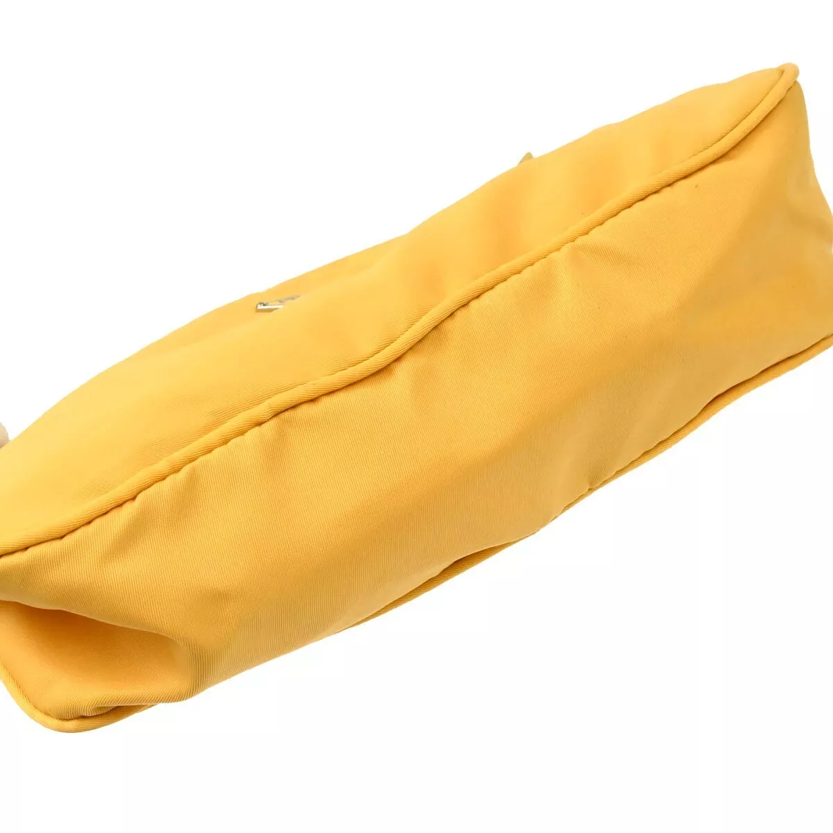 Yellow Nylon Handbag