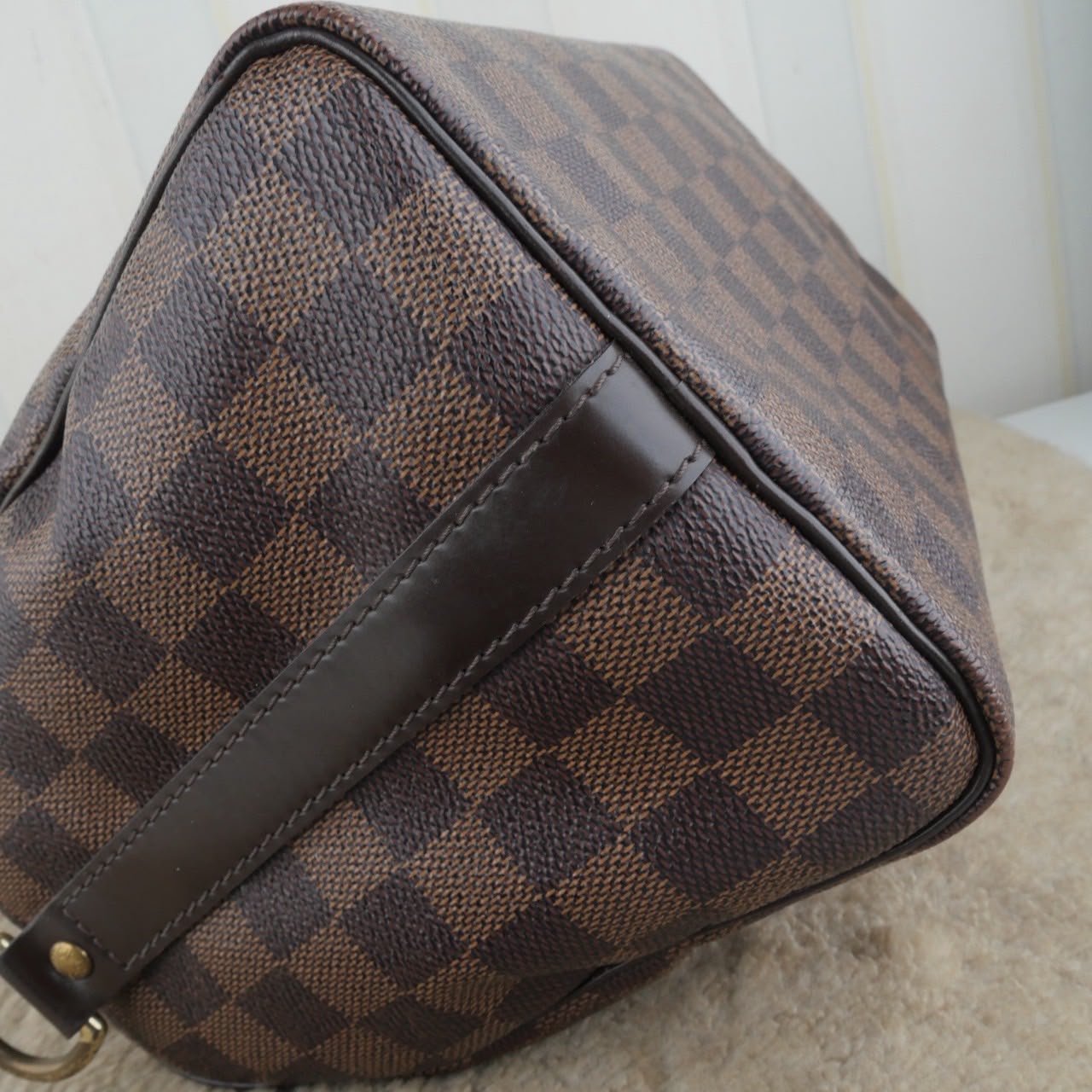 Bolso Louis Vuitton Speedy Bandouliere 25 Damier Ebene
