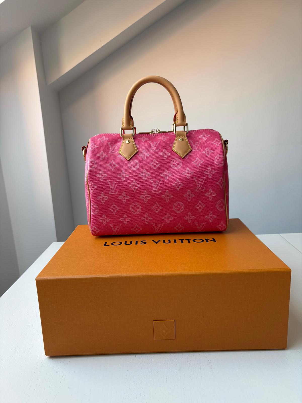 Pink Louis Vuitton Speedy Bandoulière 25 Bag